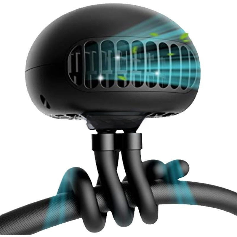 Stay Cool with the Mini Jellyfish Baby Stroller Little Fan!